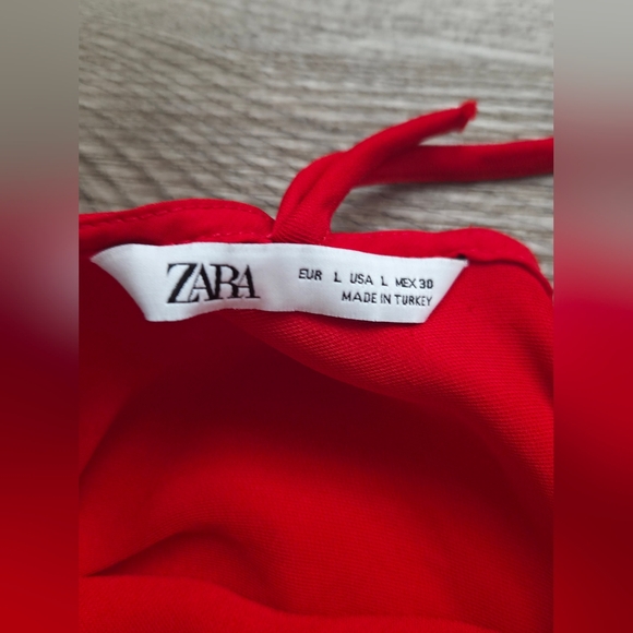 Zara Red Maxi Dress - Picture 6 of 7